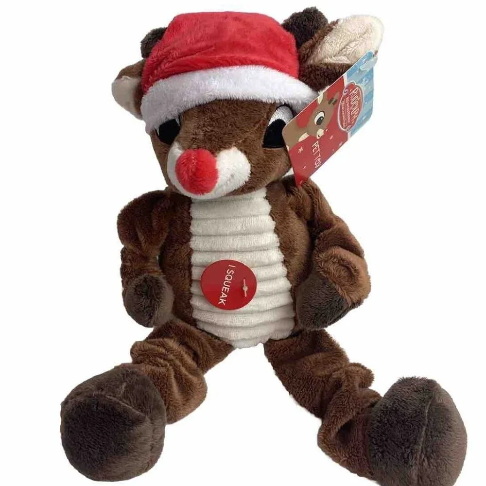 DanDee Rudolph The Red-Nosed Reindeer Pet Toy 12